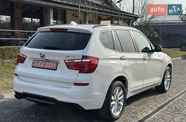 Внедорожник / Кроссовер BMW X3 2017 в Львове