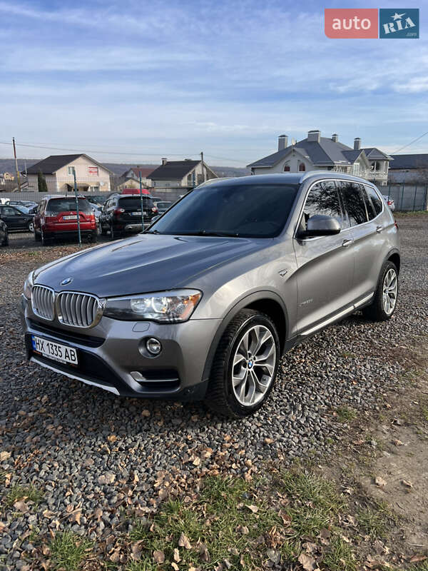 Внедорожник / Кроссовер BMW X3 2014 в 