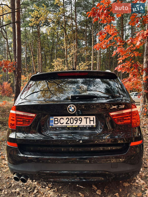 Внедорожник / Кроссовер BMW X3 2015 в Шептицькому