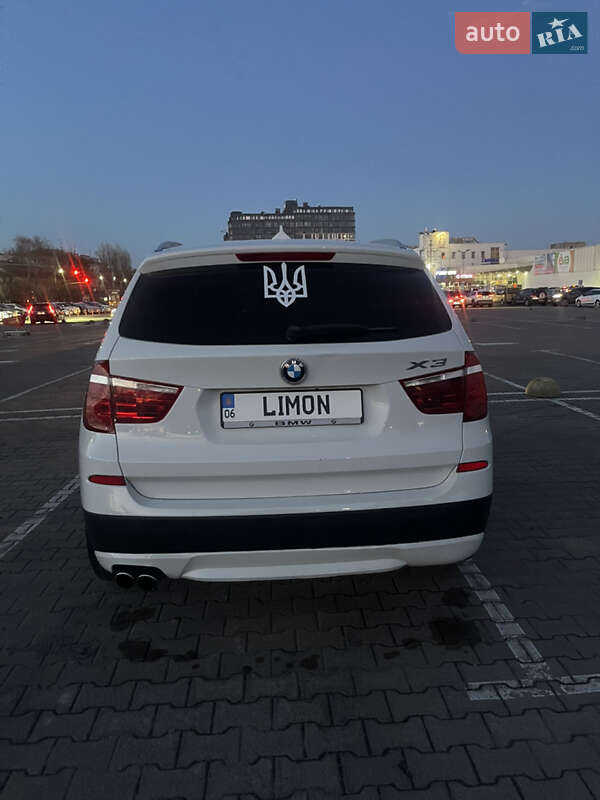 Внедорожник / Кроссовер BMW X3 2012 в Житомире