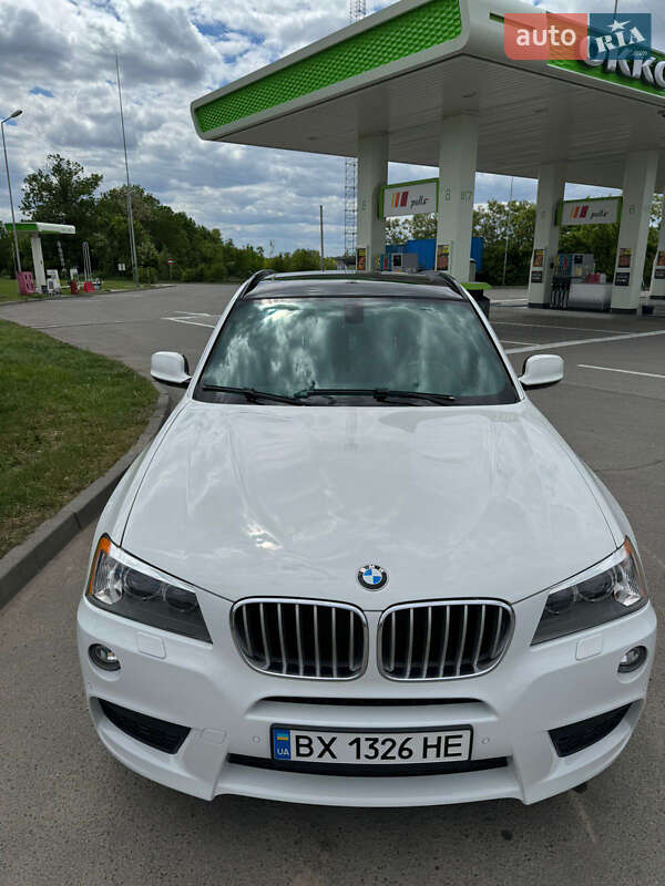 Внедорожник / Кроссовер BMW X3 2012 в Каменец-Подольском