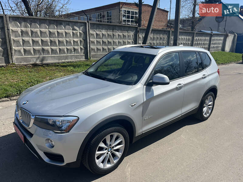 Внедорожник / Кроссовер BMW X3 2015 в 