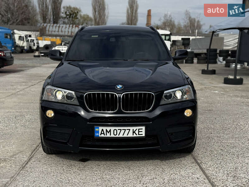 Позашляховик / Кросовер BMW X3 2012 в Житомирі