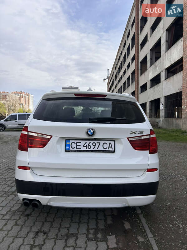 Позашляховик / Кросовер BMW X3 2011 в Чернівцях