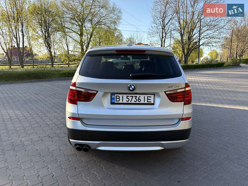 Внедорожник / Кроссовер BMW X3 2013 в Миргороде