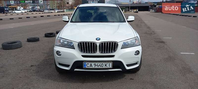 Внедорожник / Кроссовер BMW X3 2012 в Черкассах