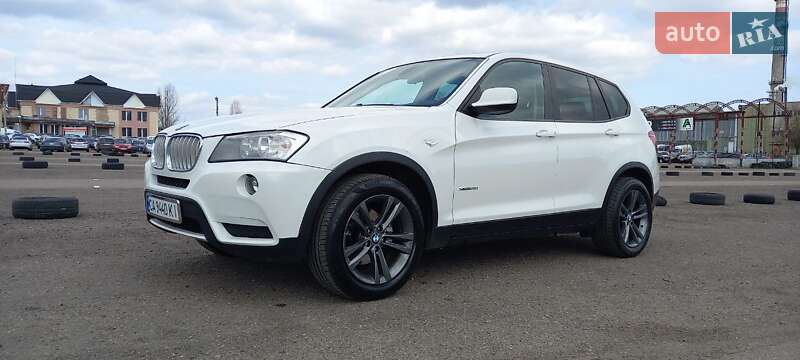 Внедорожник / Кроссовер BMW X3 2012 в Черкассах