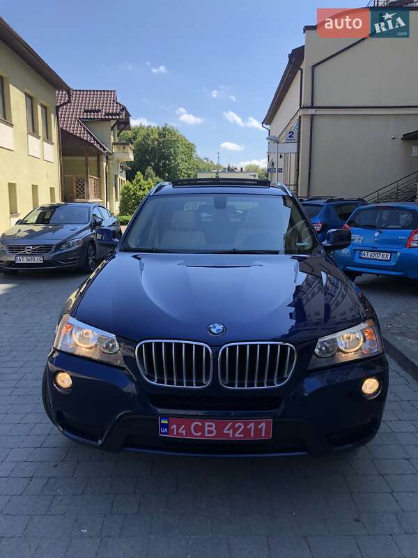 Внедорожник / Кроссовер BMW X3 2012 в Надворной