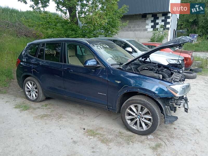 Позашляховик / Кросовер BMW X3 2015 в Києві