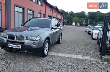 Внедорожник / Кроссовер BMW X3 2008 в Тячеве