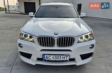Внедорожник / Кроссовер BMW X3 2013 в Луцке