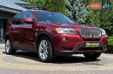Внедорожник / Кроссовер BMW X3 2012 в Львове