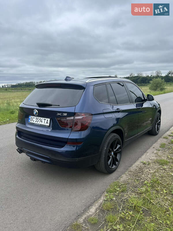 Внедорожник / Кроссовер BMW X3 2016 в Шептицькому
