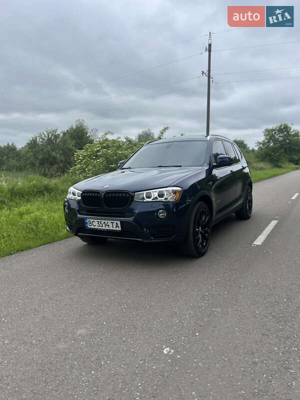 Внедорожник / Кроссовер BMW X3 2016 в Шептицькому