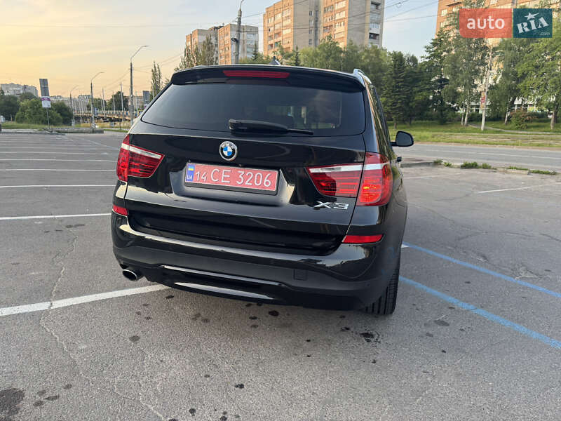 Внедорожник / Кроссовер BMW X3 2015 в Львове