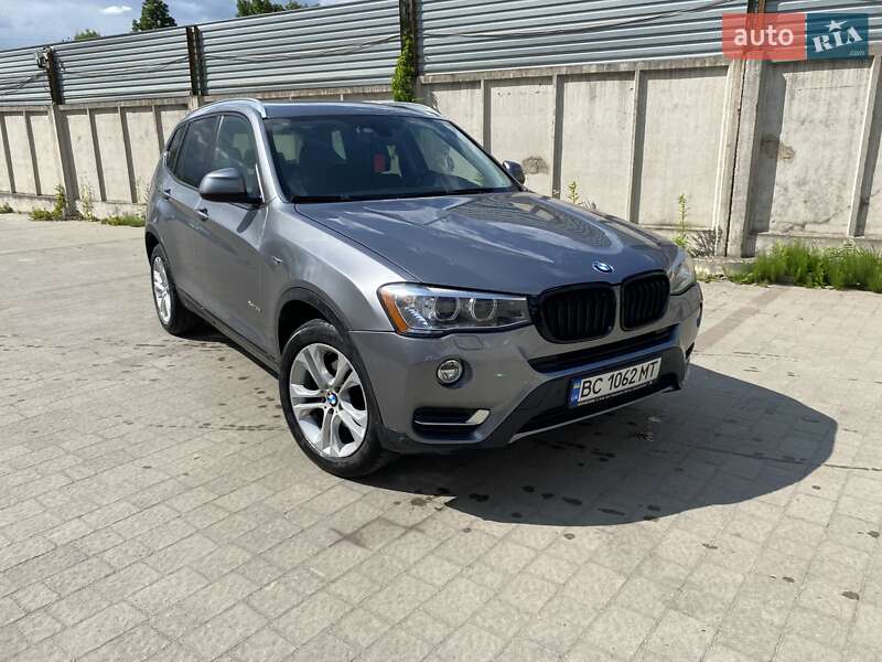 Внедорожник / Кроссовер BMW X3 2017 в 