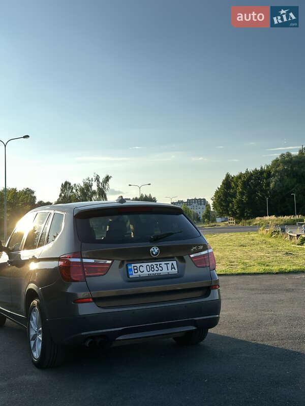 Внедорожник / Кроссовер BMW X3 2012 в Львове