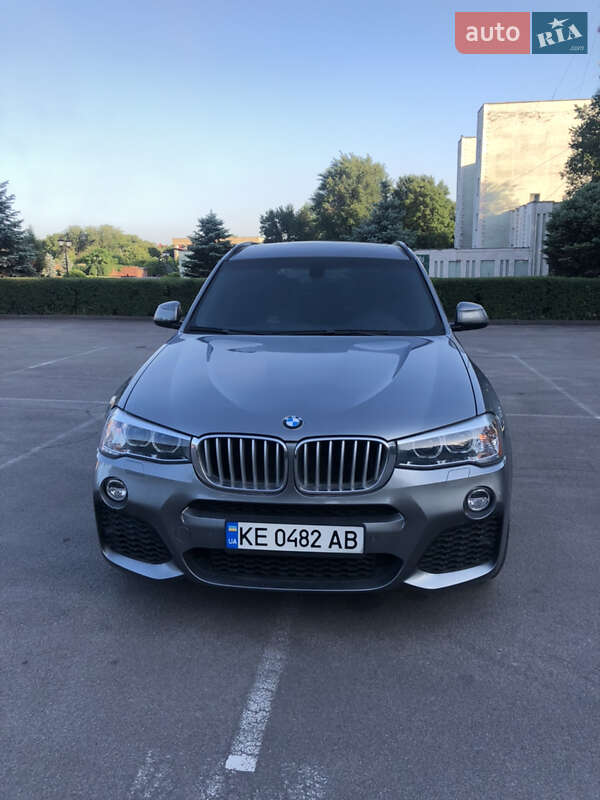Внедорожник / Кроссовер BMW X3 2016 в Каменском