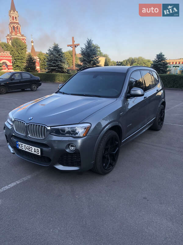 Внедорожник / Кроссовер BMW X3 2016 в Каменском