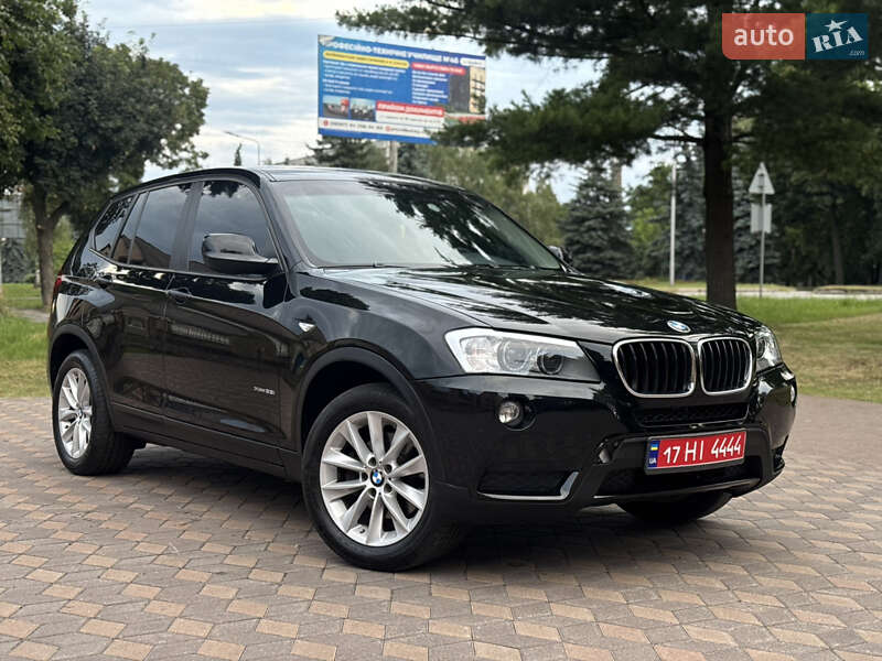 Внедорожник / Кроссовер BMW X3 2013 в Лубнах