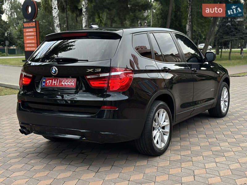 Внедорожник / Кроссовер BMW X3 2013 в Лубнах