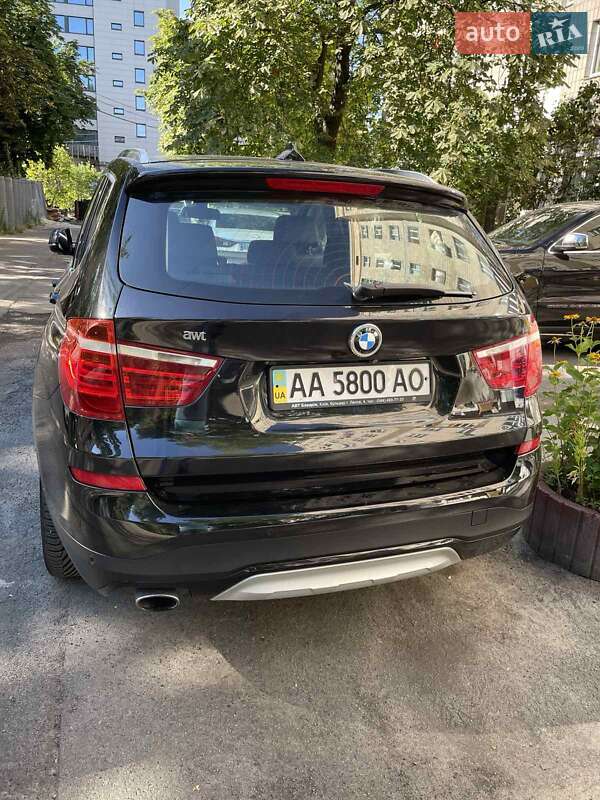Внедорожник / Кроссовер BMW X3 2016 в Киеве
