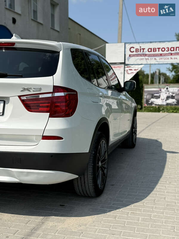 Внедорожник / Кроссовер BMW X3 2011 в Дунаевцах