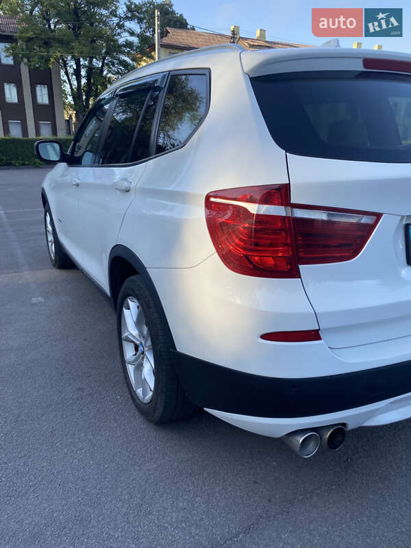 Внедорожник / Кроссовер BMW X3 2012 в Каменском