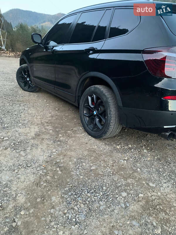 Внедорожник / Кроссовер BMW X3 2012 в Межгорье