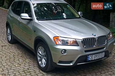 Внедорожник / Кроссовер BMW X3 2012 в Черновцах