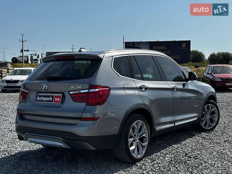 Внедорожник / Кроссовер BMW X3 2016 в Львове