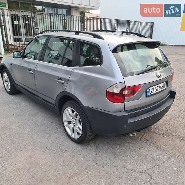 Внедорожник / Кроссовер BMW X3 2004 в Полтаве