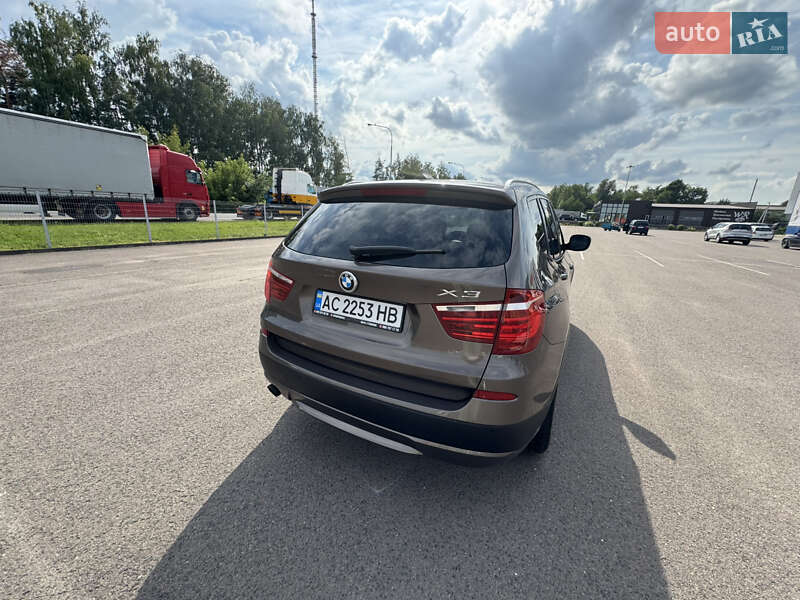 Внедорожник / Кроссовер BMW X3 2011 в Ковеле