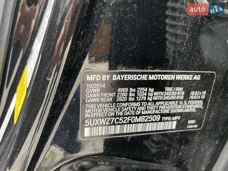 Внедорожник / Кроссовер BMW X3 2014 в Львове