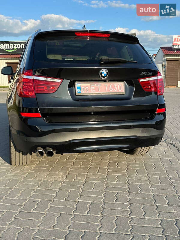 Внедорожник / Кроссовер BMW X3 2016 в Золочеве
