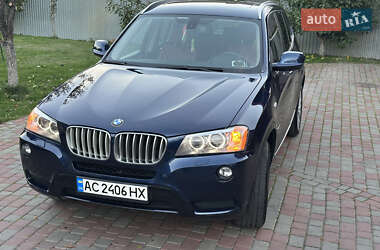 Внедорожник / Кроссовер BMW X3 2013 в 
