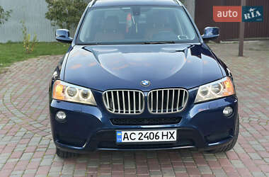 Внедорожник / Кроссовер BMW X3 2013 в 