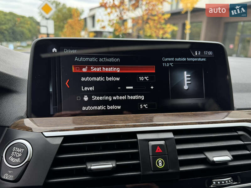 Внедорожник / Кроссовер BMW X3 2018 в Ужгороде