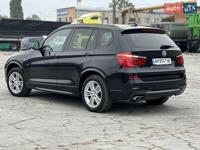 Позашляховик / Кросовер BMW X3 2014 в Житомирі