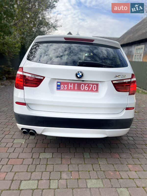 Внедорожник / Кроссовер BMW X3 2012 в Ковеле фото 6 Внедорожник / Кроссовер BMW X3 2012 в Ковеле