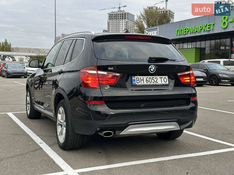 Внедорожник / Кроссовер BMW X3 2016 в Киеве