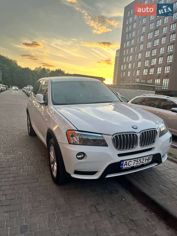 Внедорожник / Кроссовер BMW X3 2012 в Львове