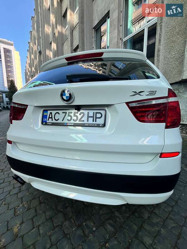 Внедорожник / Кроссовер BMW X3 2012 в Львове