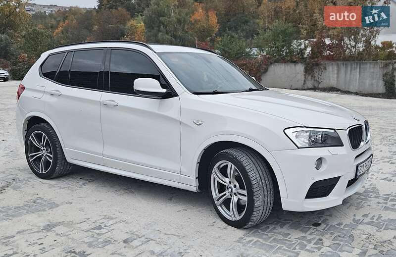 Внедорожник / Кроссовер BMW X3 2013 в Тернополе