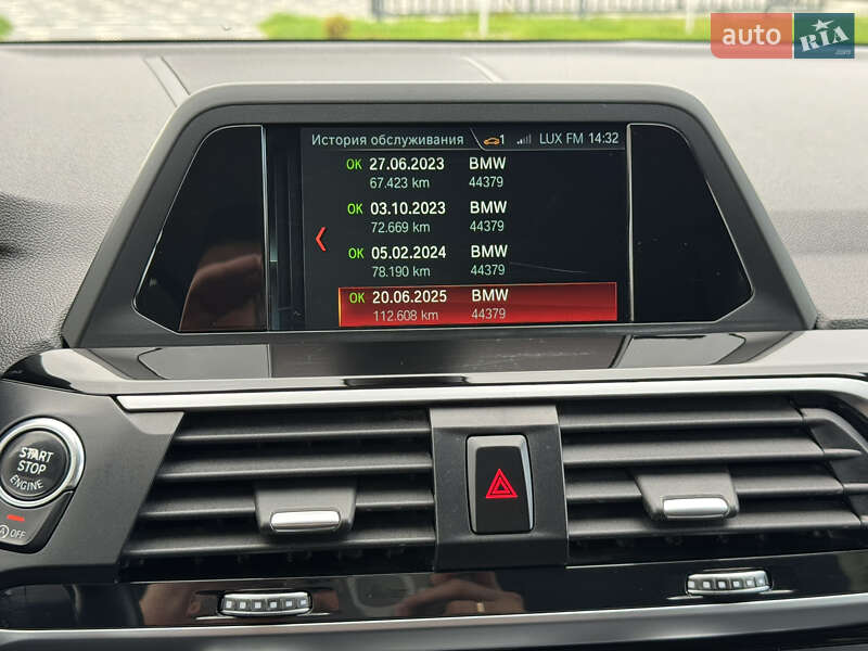 Внедорожник / Кроссовер BMW X3 2018 в Ужгороде