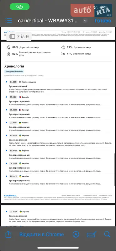 Внедорожник / Кроссовер BMW X3 2011 в Львове документ 3 фото Внедорожник / Кроссовер BMW X3 2011 в Львове документ