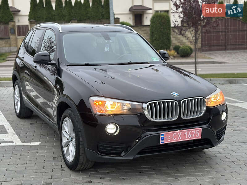 Внедорожник / Кроссовер BMW X3 2016 в Ровно