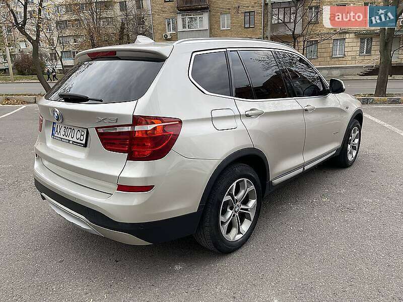 Внедорожник / Кроссовер BMW X3 2014 в Каменском