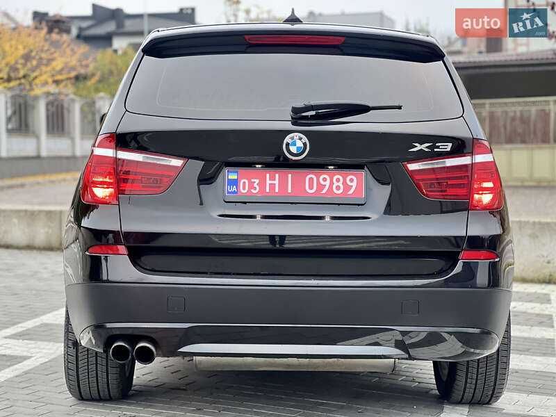 Внедорожник / Кроссовер BMW X3 2013 в Ровно