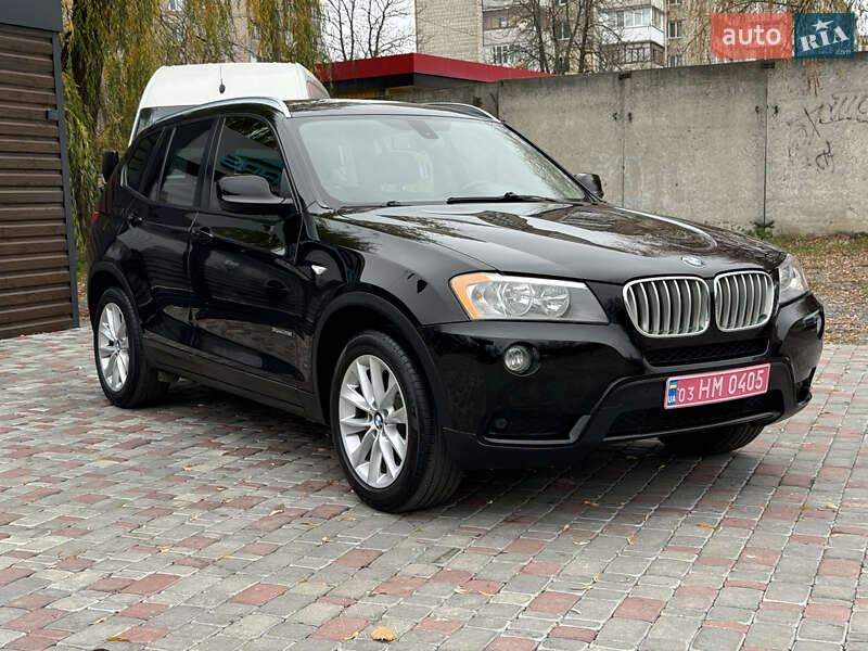 Внедорожник / Кроссовер BMW X3 2013 в Виннице